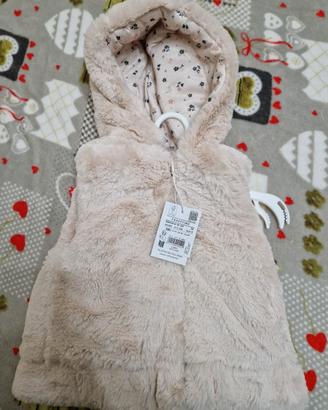 pellicciotto senza maniche