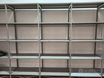 scaffale in metallo componibile per ufficio/magazz