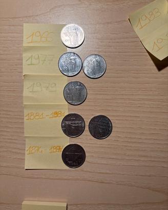 Monete da 100 lire