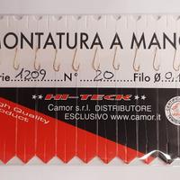 Busta di ami legati dorati 1209