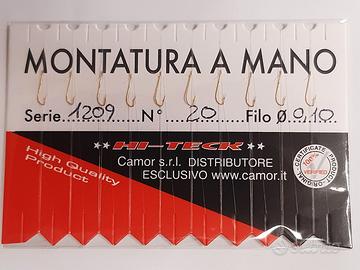 Busta di ami legati dorati 1209