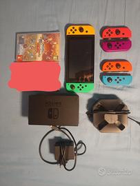 Nintendo Switch + 4 Joycons + Pokémon MD