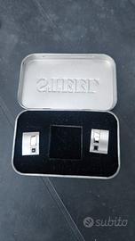 gemelli eleganti cristallizzati in svarovski