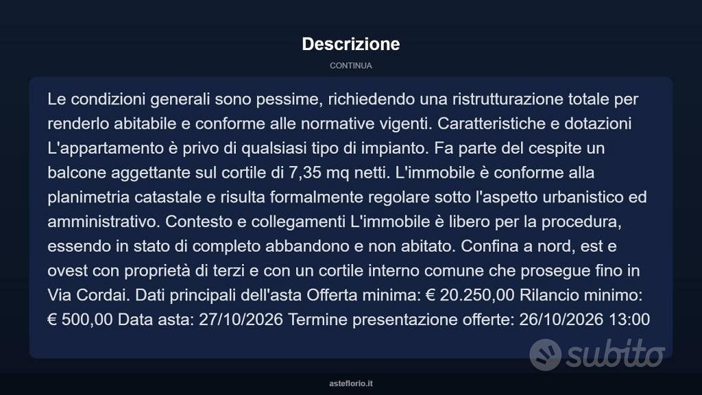 Appartamento – Catania, Faro Biscari, Centro storico - Vista 5