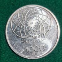Moneta 1.000 £ argento