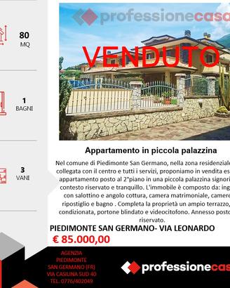 Appartamento in piccola palazzina