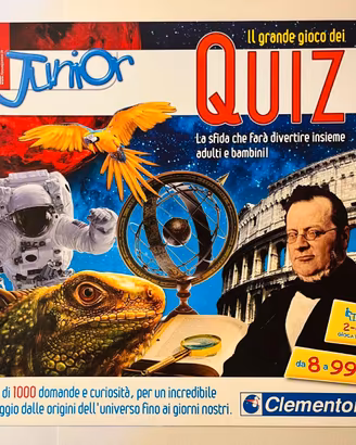 Il Grande Gioco dei Quiz Clementoni +8 anni usato