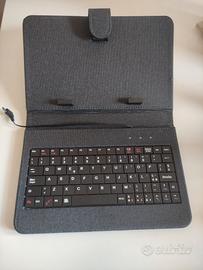 Nuova custodia con tastiera per Tablet 7"-8"