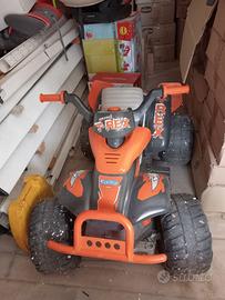 Quad peg perego elettrico 12v