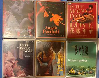 6 film bluray regista Wong kar wai