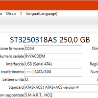 vari HDD da 250 e 320 GB sata e pata