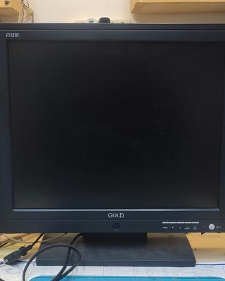 monitor TV LCD 17" per retrogaming