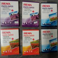 carta fotografica Sigma per stampante Inkjet 