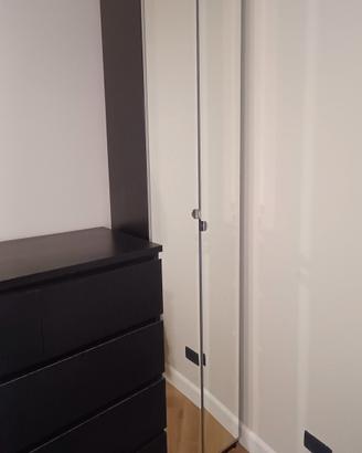 Scarpiera con ante a specchio