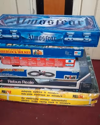 Giochi da tavolo anni 70-80 vintage