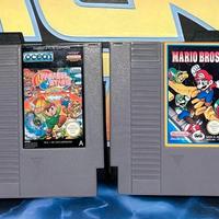 2 Giochi Nes Mario Bros & Parasol Stars