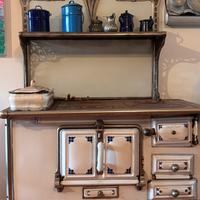 Stufa a legna (ca. 1920) Gebrüder Roeder Darmstadt