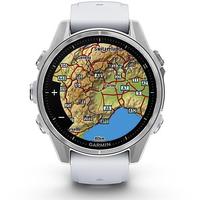 SMARTWATCH GARMIN fenix 8 - 43mm AMOLED, argento/b