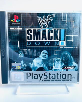WWF Smackdown PlayStation 1 Platinum PAL - Testato
