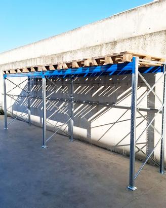 Scaffalatura industriale porta pallet