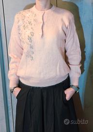 2 Maglie vintage Lana+Mohair +Angora 