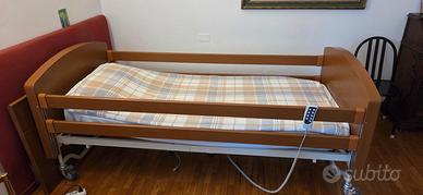 Letto elettrico con sponde