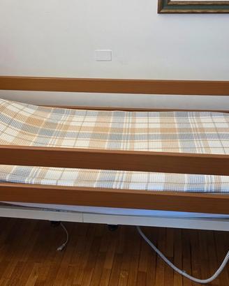 Letto elettrico con sponde