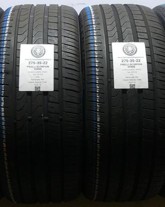 4 GOMME 275 35 22 PIRELLI A69204