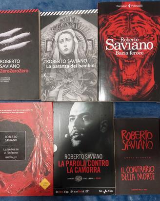 Libri Collezione di Roberto Saviano NUOVI -65%