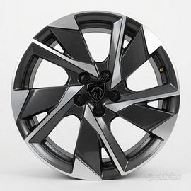 4 Cerchi da 17' in Lega - Peugeot - Halong 308 Iii