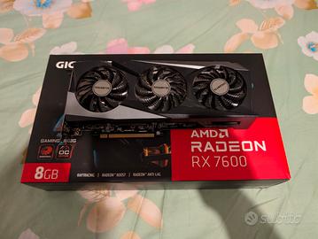 Scheda video AMD RX 7600 8GB OC Edition