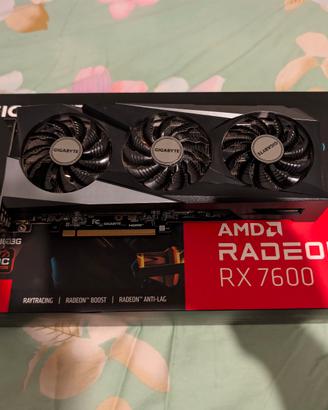 Scheda video AMD RX 7600 8GB OC Edition