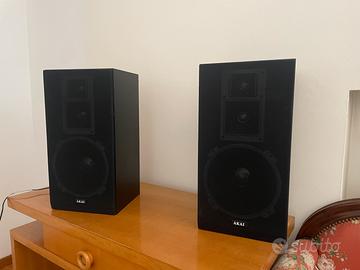 2 Casse Akai 45w per stereo hifi