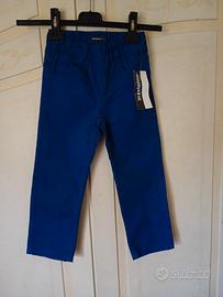 Pantaloni lunghi blu bambino 