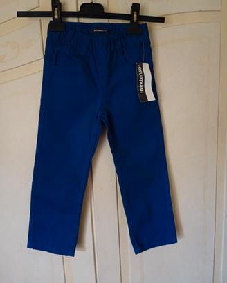 Pantaloni lunghi blu bambino 