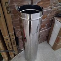 Canna fumaria Tubo in lamiera di acciaio 250x1000