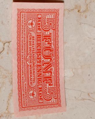 banconote 5 reichspfenning