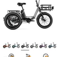 Bici TK1 Folding Electric Trike
