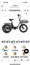 Bici TK1 Folding Electric Trike