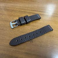 cinturino in pelle martellata 20 mm