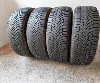 4 gomme 205/55/17 Quattro stagioni M+S