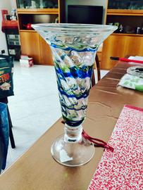 vaso portafiori in vetro