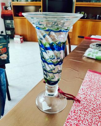 vaso portafiori in vetro