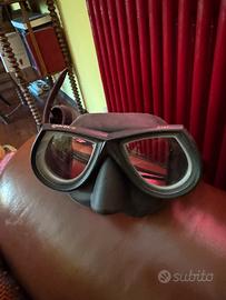 Maschera ottica subacquea