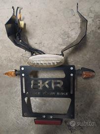 porta targa regolabile Honda CBR600RR 07 08