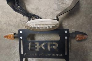 porta targa regolabile Honda CBR600RR 07 08