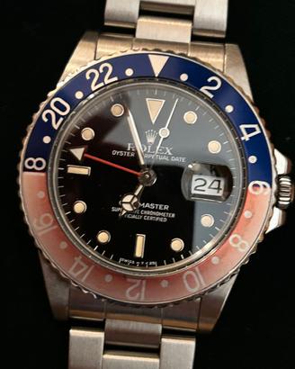 ROLEX GMT MASTER REF. 16750 VETRO PLEXI