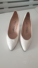 Decolté bianche eleganti