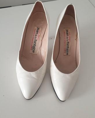 Decolté bianche eleganti