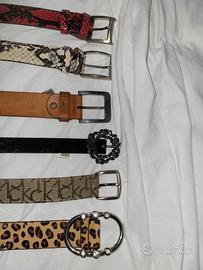 CINTURE 4 FIRMATE  ( CK MISSONI ETC )  + 2 DONNA